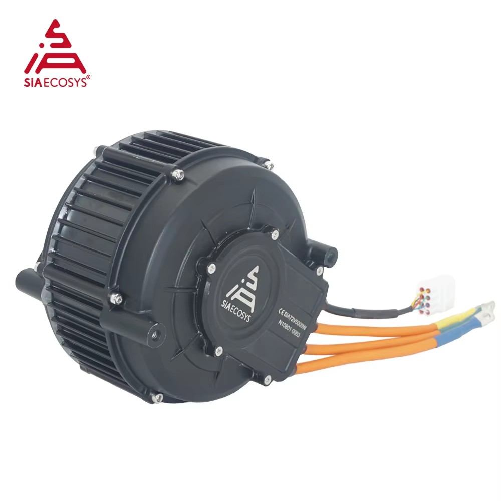 Zestaw silnika QS165 V2 5000W  – Mid Drive Motor Kit 72V 5000W recenzja i cena