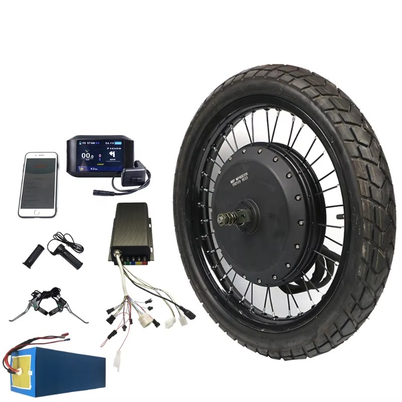 Zestaw do konwersji motocykla  – Qs Motor 273 8000W Hub Motor recenzja i cena