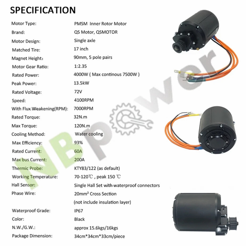 Zestaw do konwersji silnika ce – Fardriver Nd72850 Controller recenzja i cena