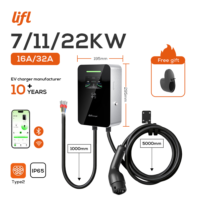 Lifl 7KW 11KW 22KW 3-fazowa ła – Ev Charger Type 2 22Kw 32A 3 Phase recenzja i cena